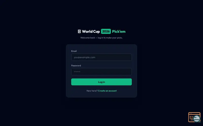 Screenshot of Wc26