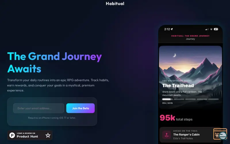 Screenshot of Habitual: The Grand Journey