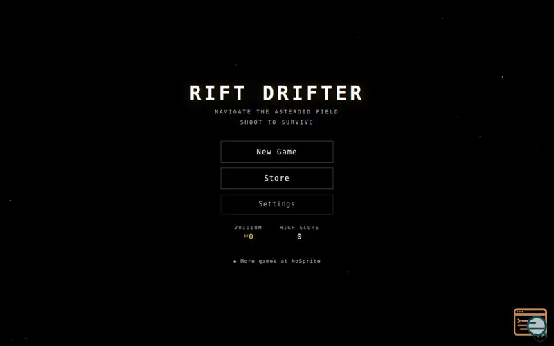 Screenshot of Rift Drifter