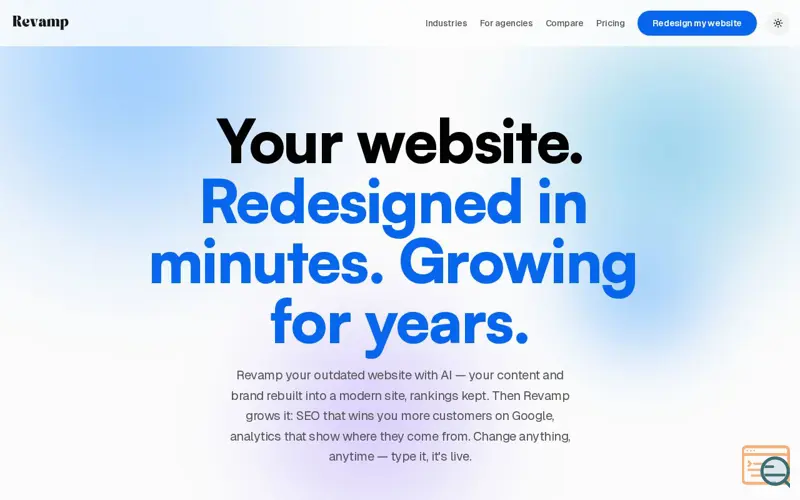 Screenshot of Revamp