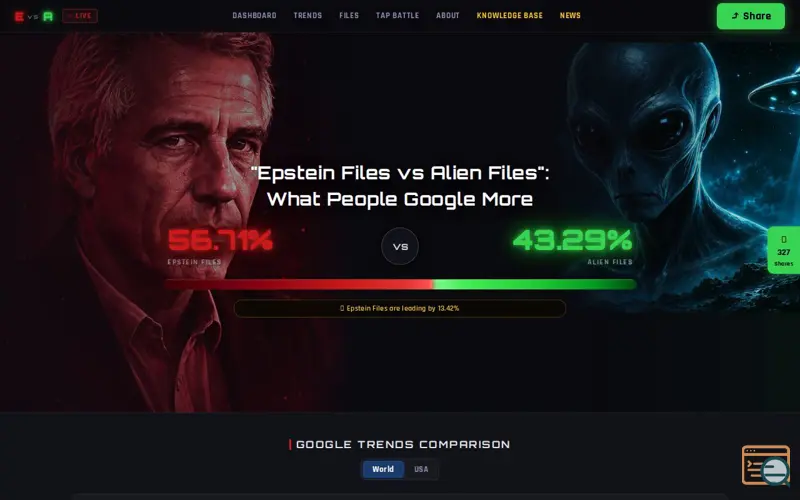 Screenshot of Epstein vs Aliens