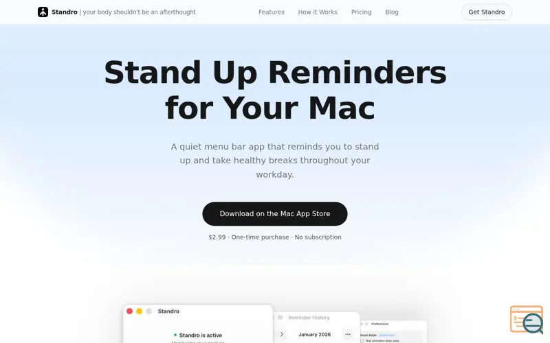 Screenshot of Standro