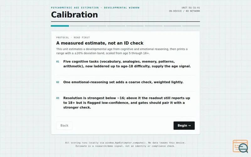Screenshot of Private-age-estimation