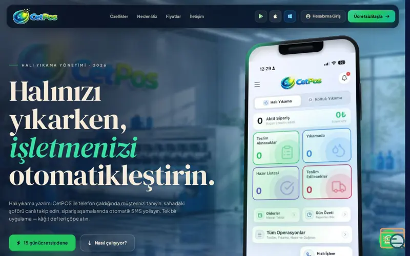 Screenshot of CetPOS