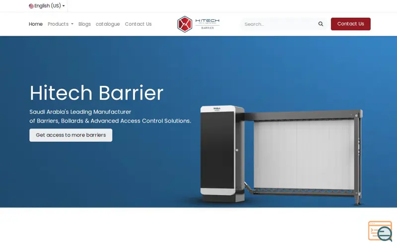 Screenshot of Hitech Barrier