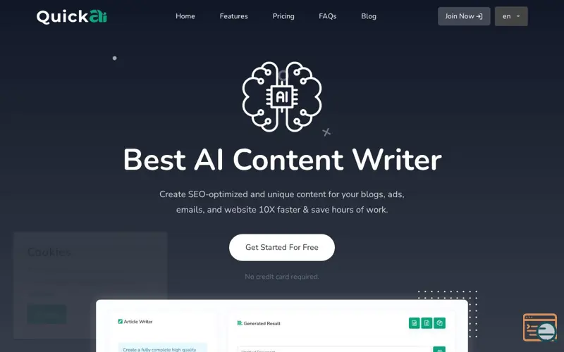 Screenshot of TaskPilot AI, a launch using MaxCDN