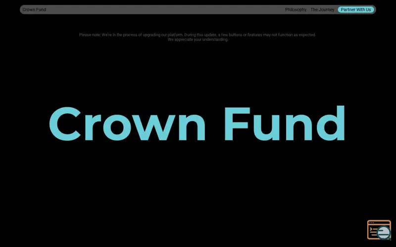 Screenshot of Crown Fund