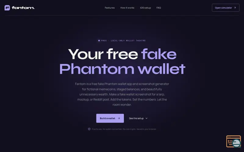 Screenshot of Fantom