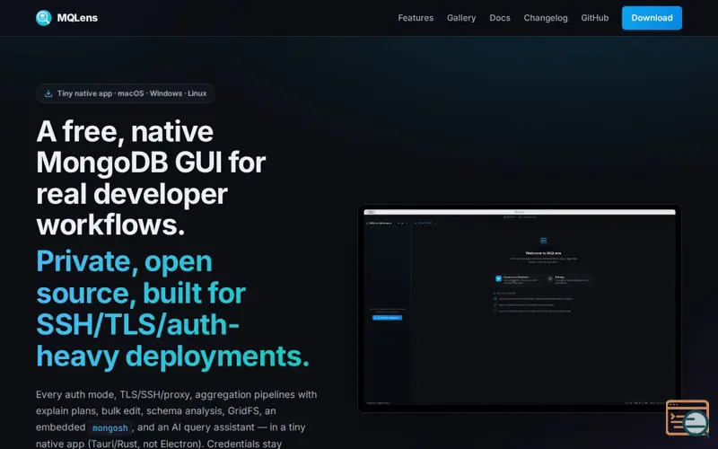 Screenshot of MQLens