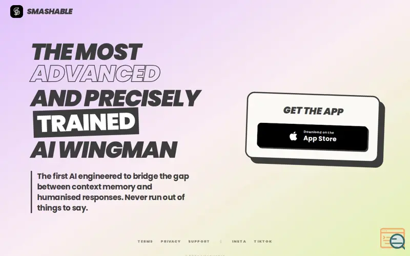 Screenshot of Smashable