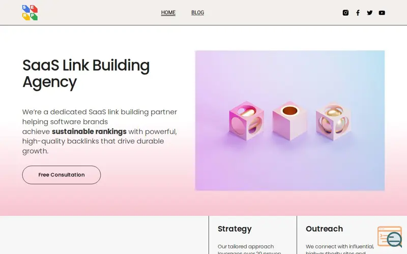 Screenshot of SERP One