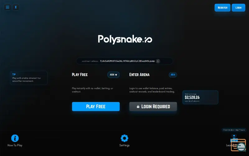 Screenshot of Polysnake