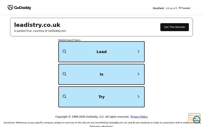 Screenshot of Leadistry