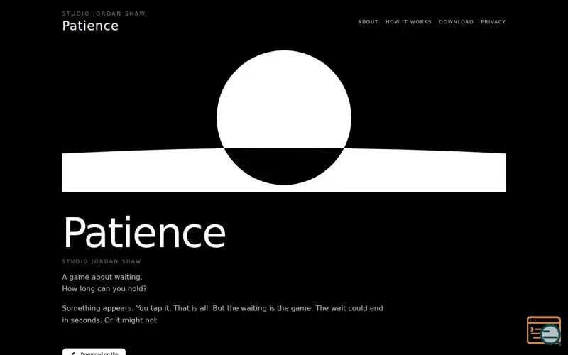 Screenshot of Patience