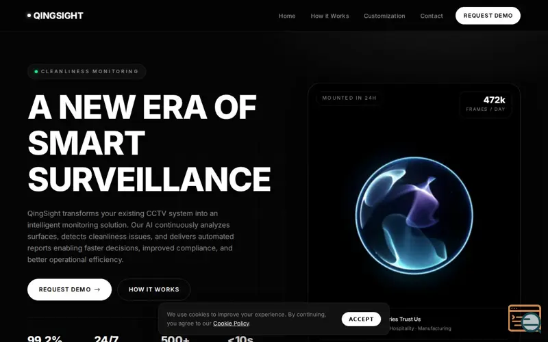 Screenshot of QingSight-AI Monitoring