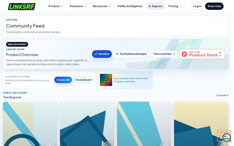 Screenshot of LinksRF