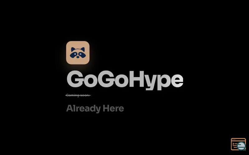 Screenshot of GoGoHype