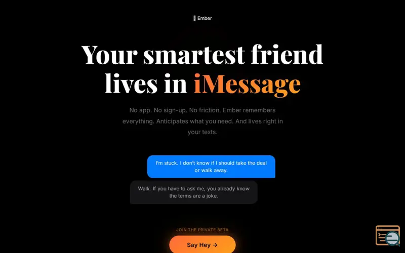 Screenshot of Ember