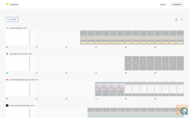 Screenshot of Lightest