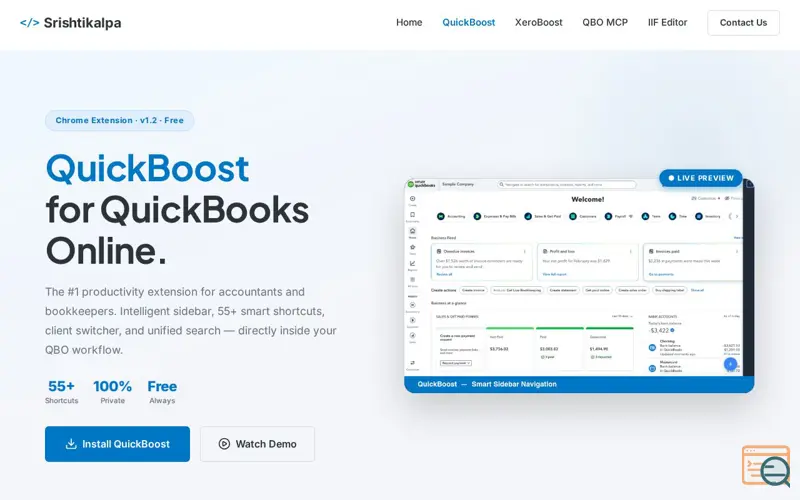Screenshot of Srishtikalpa, a launch using Vite