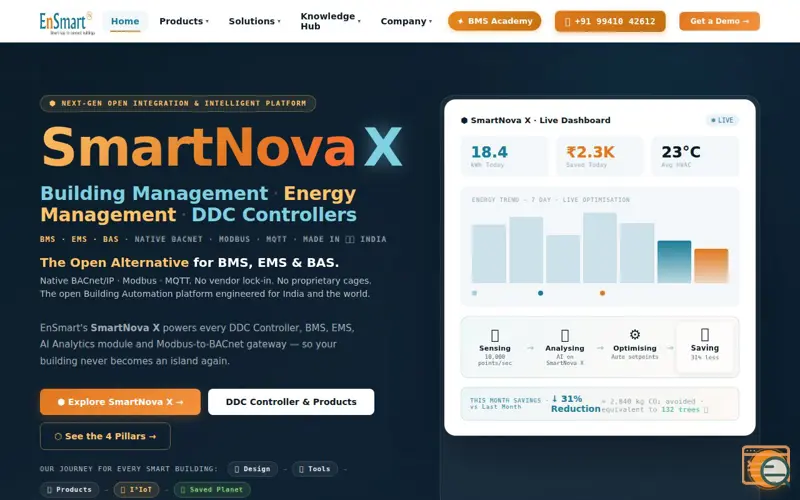 Screenshot of Smart Nova