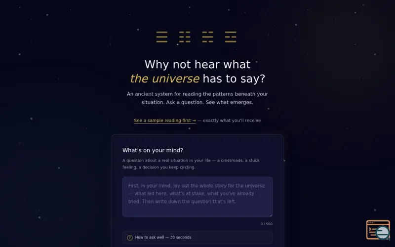 Screenshot of Reflect Ask — A Different Way to See Your Decision