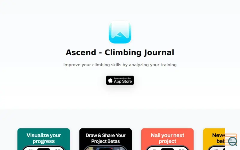 Screenshot of Ascend - Climbing Journal