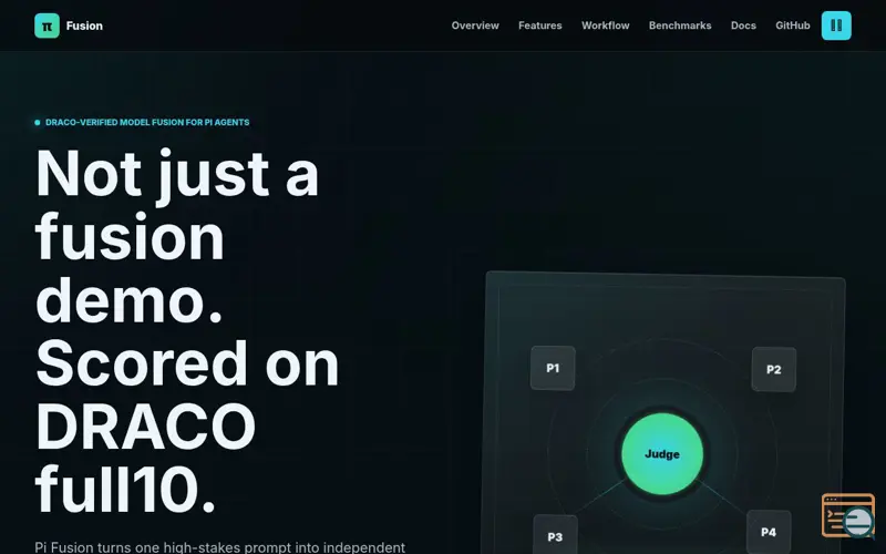Screenshot of Pi Fusion