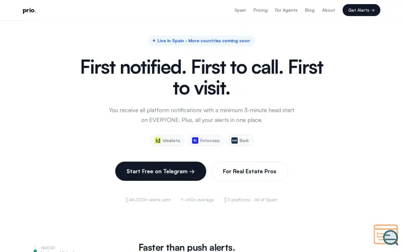 Screenshot of Prio