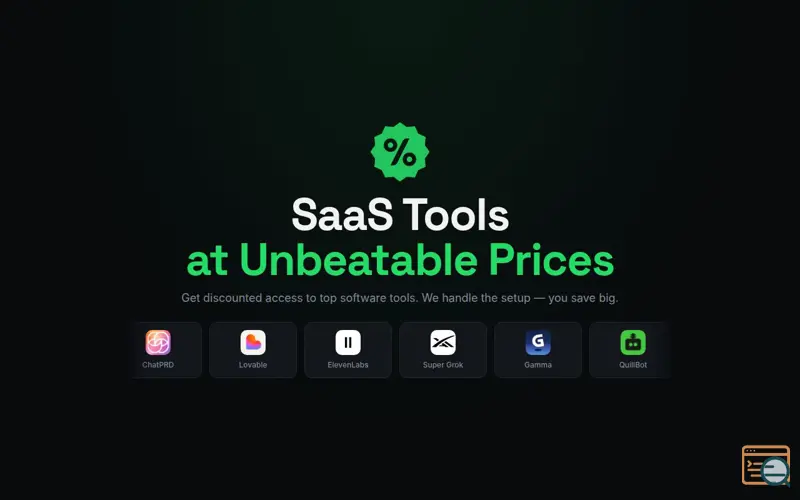 Screenshot of SaaS Discount Codes