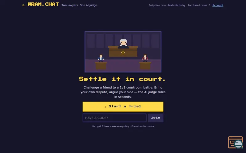 Screenshot of Wram