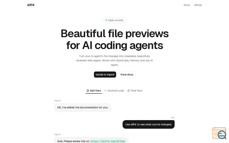 Screenshot of Diff4