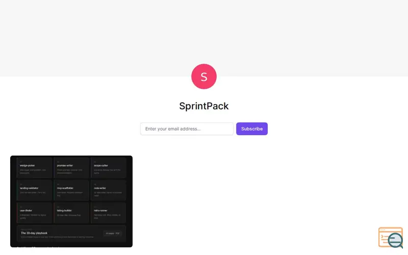Screenshot of Indie Hacker Pack