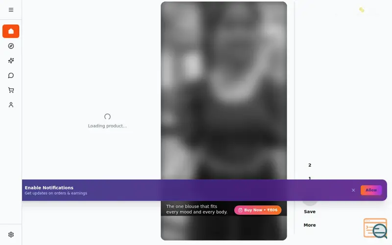 Screenshot of ShoCial