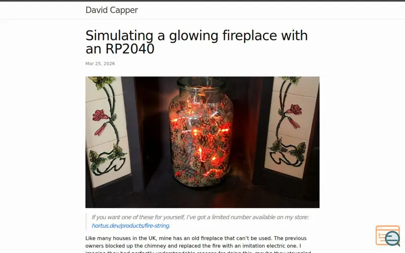 Screenshot of Davidcapper
