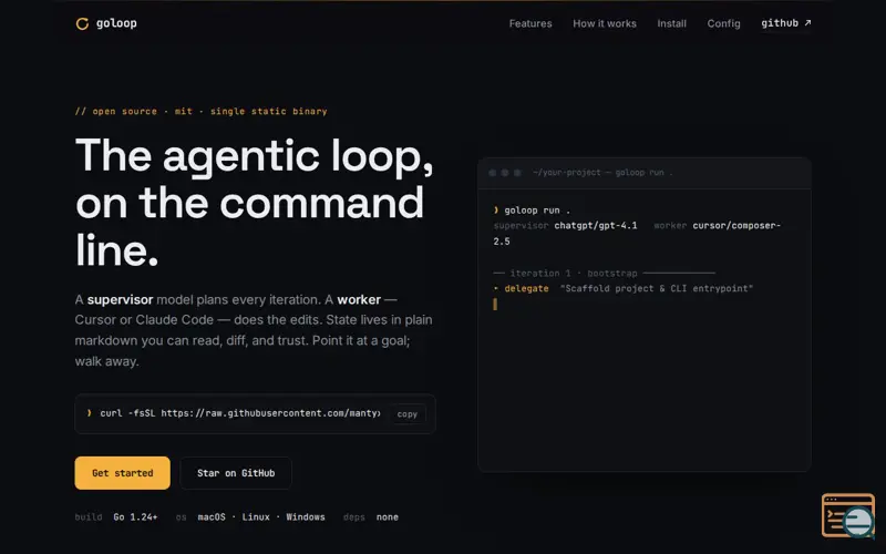 Screenshot of Goloop
