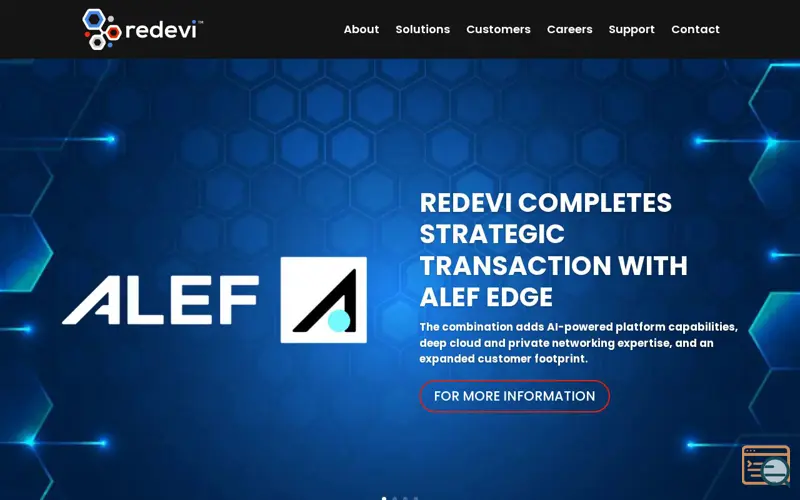 Screenshot of wireless connectivity Solution, a launch using Divi