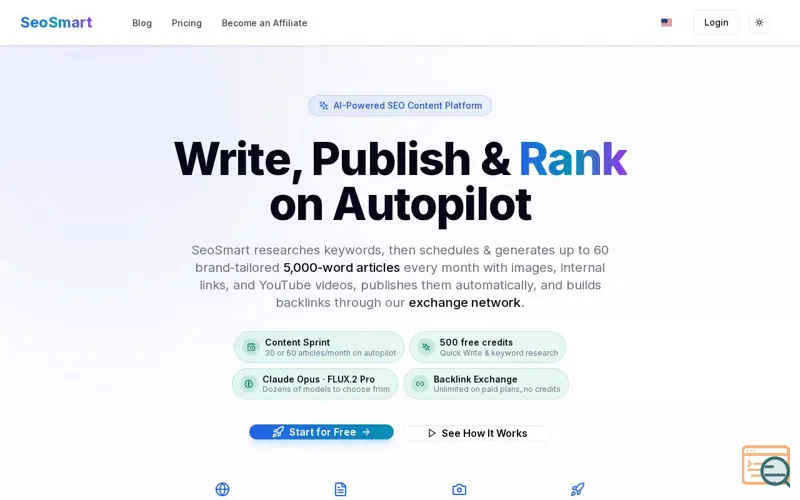 Screenshot of SeoSmart