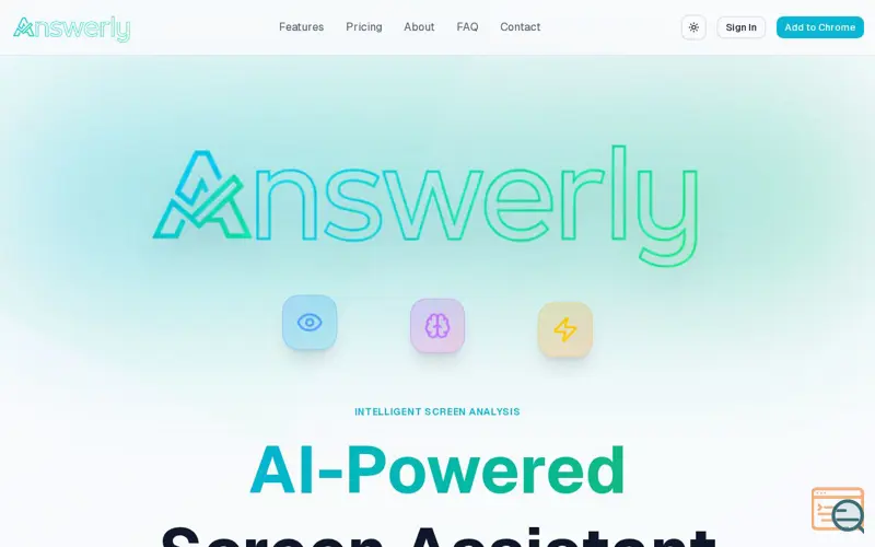 Screenshot of Answerly