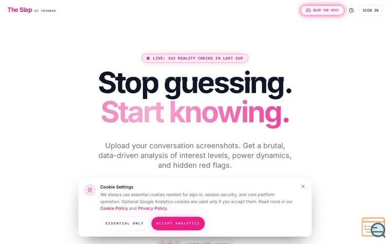 Screenshot of The Slap of TRYMBKM