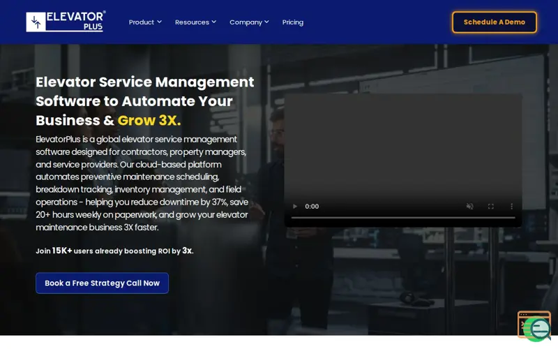 Screenshot of ElevatorPlus