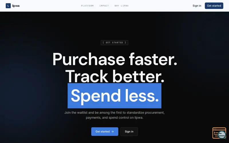 Screenshot of lipwa.co