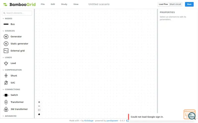 Screenshot of BambooGrid