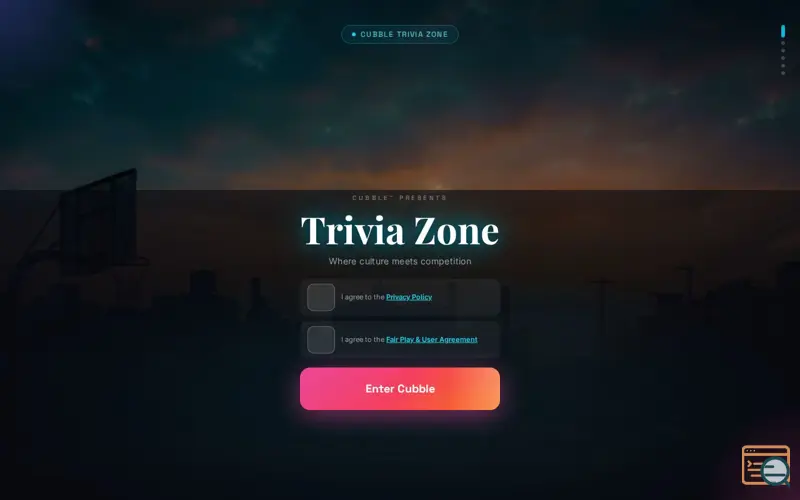 Screenshot of Cubble