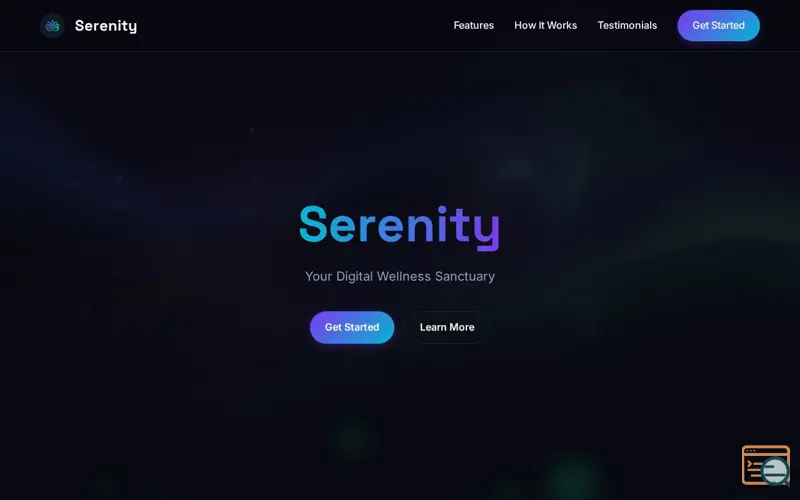 Screenshot of Serenity