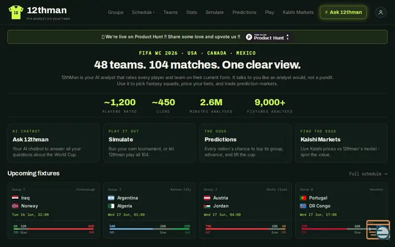 Screenshot of 12thman