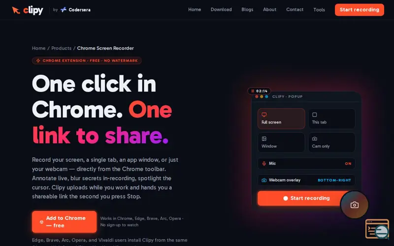 Screenshot of Clipy