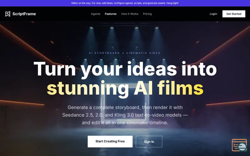 Screenshot of ScriptFrame