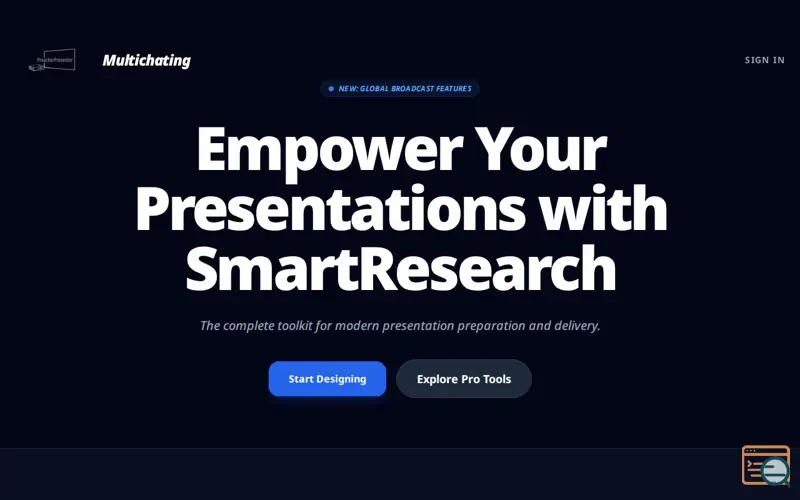 Screenshot of PreacherPresenter
