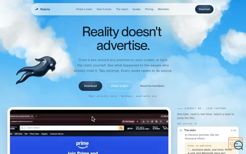 Screenshot of Nolemy